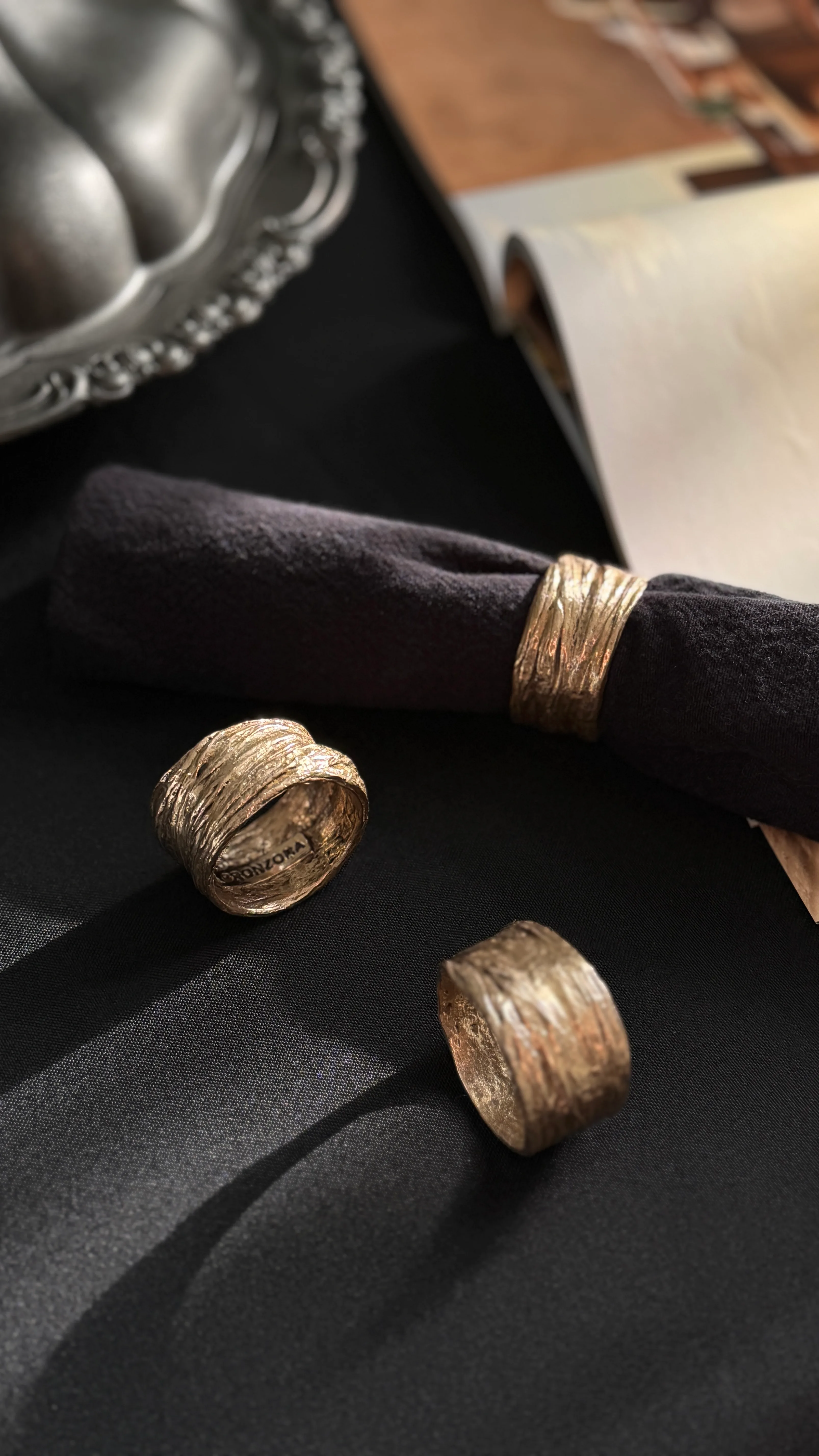Bronze Napkin Ring